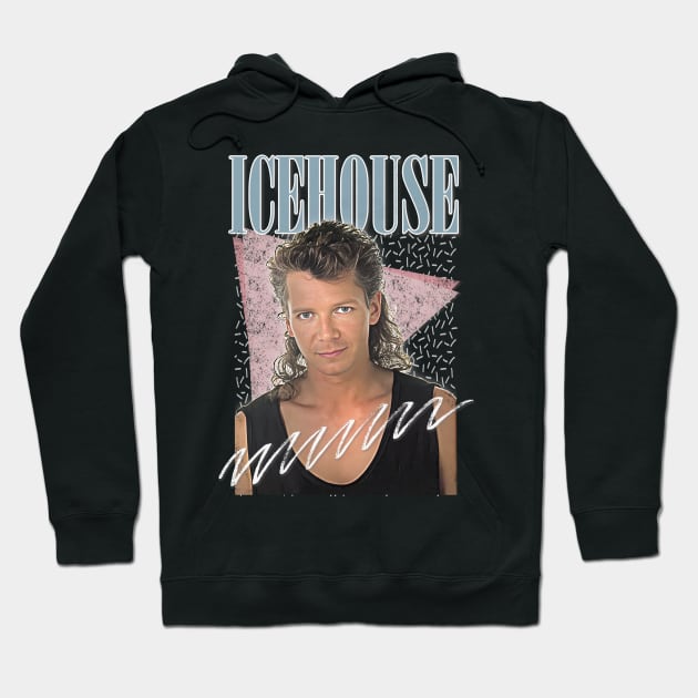 Icehouse - Vintage Look / Fan Art Design Hoodie by DankFutura